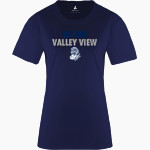 VALLEY VIEW HIGH SCHOOL SPARTANS <span class="pdp-name-mascot">VALLEY VIEW SPARTANS</span> BSN SPORTS Women's Phenom Short Sleeve T-Shirt Front Thumbnail