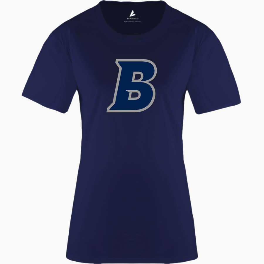 Brandeis Judges Online Store <span class="pdp-name-mascot">Brandeis Judges</span> BSN SPORTS Women's Phenom Short Sleeve T-Shirt