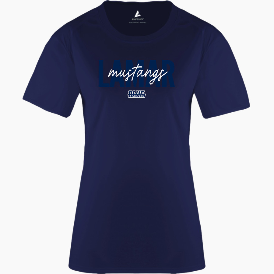 Lamar Mustangs BSN SPORTS Women's Phenom Short Sleeve T-Shirt