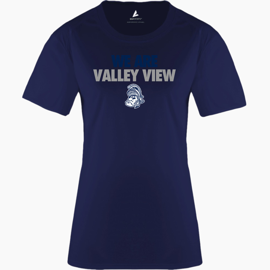 VALLEY VIEW HIGH SCHOOL SPARTANS <span class="pdp-name-mascot">VALLEY VIEW SPARTANS</span> BSN SPORTS Women's Phenom Short Sleeve T-Shirt