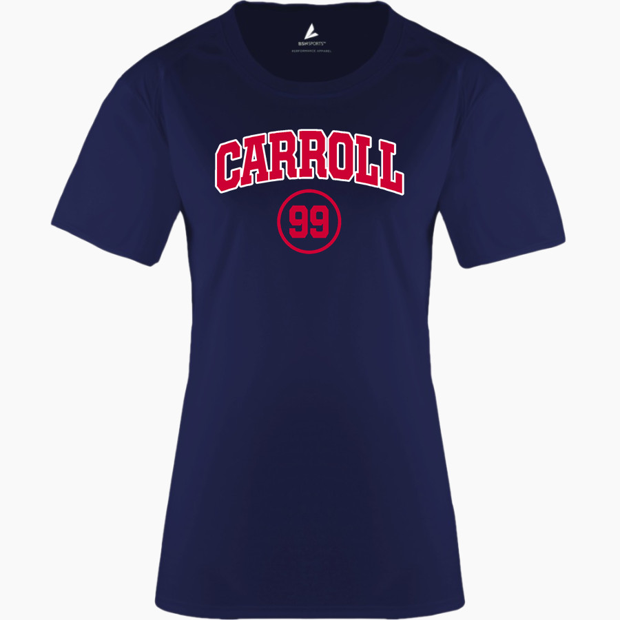 Carroll Rebels BSN SPORTS Women's Phenom Short Sleeve T-Shirt