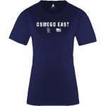 Oswego East Wolves <span class="pdp-name-mascot">Oswego East Wolves</span> BSN SPORTS Women's Phenom Short Sleeve T-Shirt Front Thumbnail
