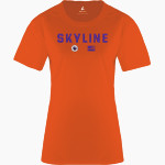 Skyline Gila River Mustangs <span class="pdp-name-mascot">Skyline Mustangs</span> BSN SPORTS Women's Phenom Short Sleeve T-Shirt Front Thumbnail