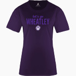 PHILLIS WHEATLEY HIGH SCHOOL WILDCATS <span class="pdp-name-mascot">WHEATLEY WILDCATS</span> BSN SPORTS Women's Phenom Short Sleeve T-Shirt Front Thumbnail