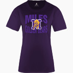Miles Golden Bears BSN SPORTS Women's Phenom Short Sleeve T-Shirt Front Thumbnail