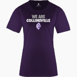 Collinsville Kahoks BSN SPORTS Women's Phenom Short Sleeve T-Shirt Front Thumbnail