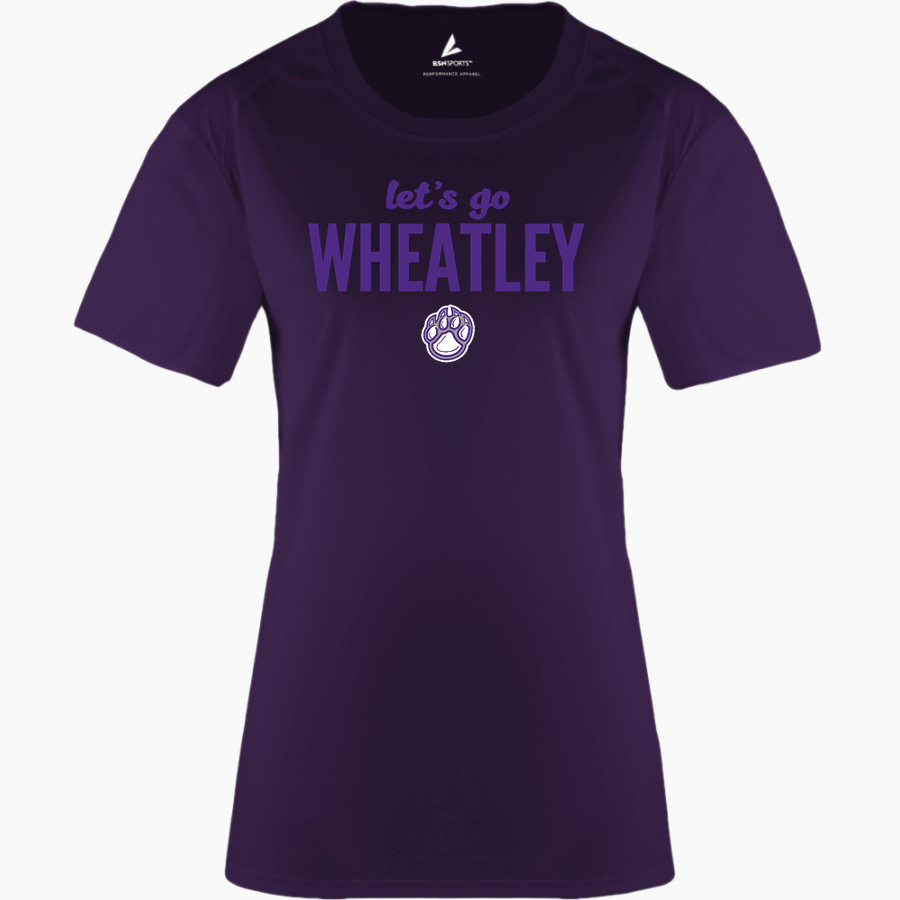 PHILLIS WHEATLEY HIGH SCHOOL WILDCATS <span class="pdp-name-mascot">WHEATLEY WILDCATS</span> BSN SPORTS Women's Phenom Short Sleeve T-Shirt