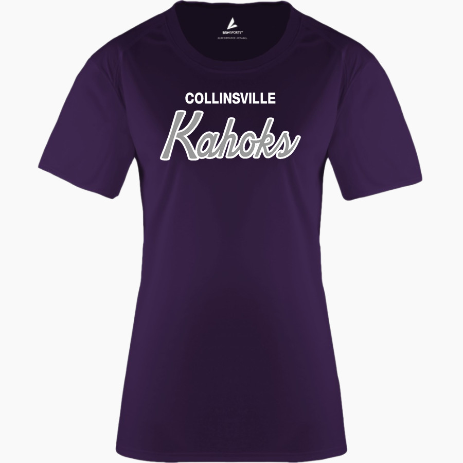 Collinsville Kahoks BSN SPORTS Women's Phenom Short Sleeve T-Shirt