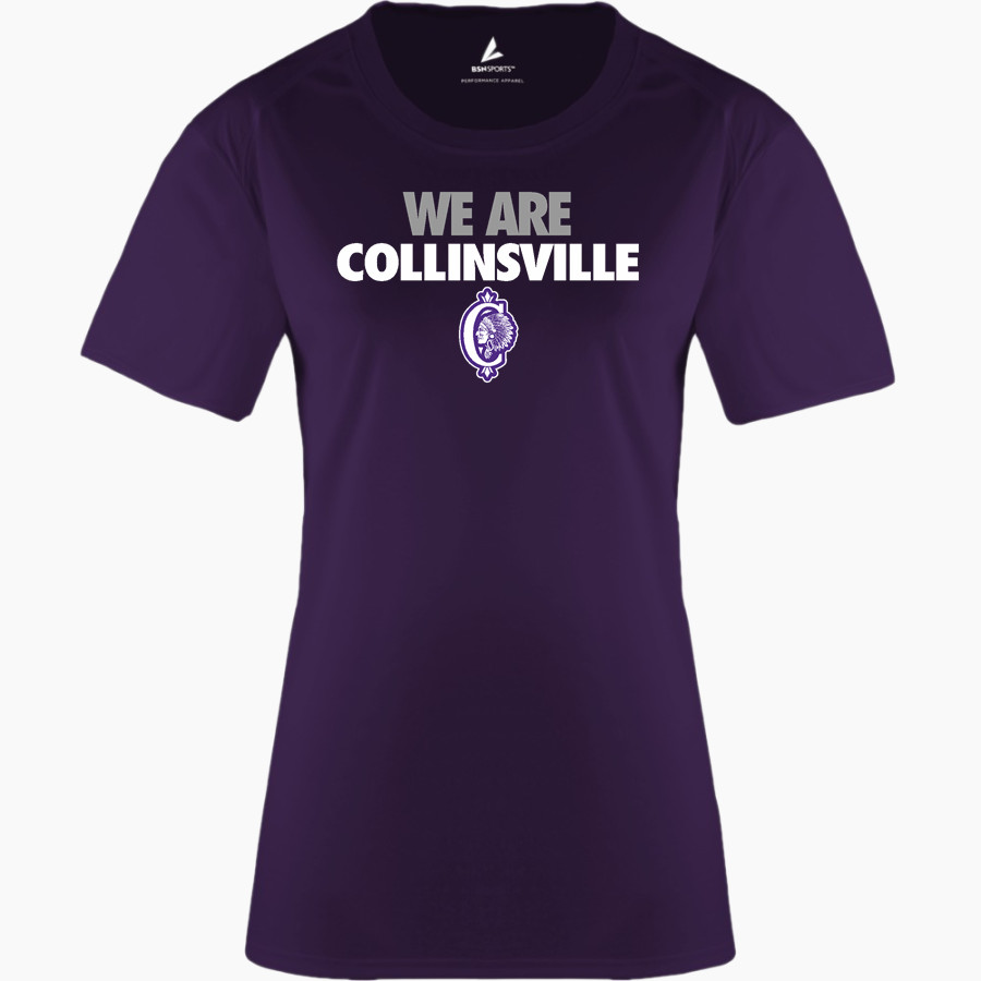 Collinsville Kahoks BSN SPORTS Women's Phenom Short Sleeve T-Shirt
