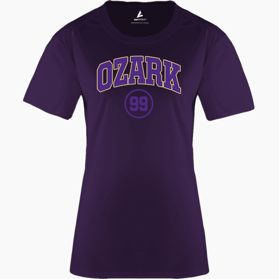 OZARK HIGH SCHOOL HILLBILLIES <span class="pdp-name-mascot">OZARK HILLBILLIES</span> BSN SPORTS Women's Phenom Short Sleeve T-Shirt