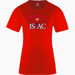 ISAAC Dragons BSN SPORTS Women's Phenom Short Sleeve T-Shirt Front Thumbnail