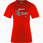 Trinity Tigers <span class="pdp-name-mascot">Trinity College of Florida Tigers</span> BSN SPORTS Women's Phenom Short Sleeve T-Shirt Front Thumbnail