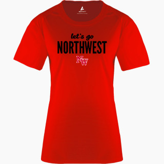 BSN SPORTS Women's Phenom Short Sleeve T-Shirt