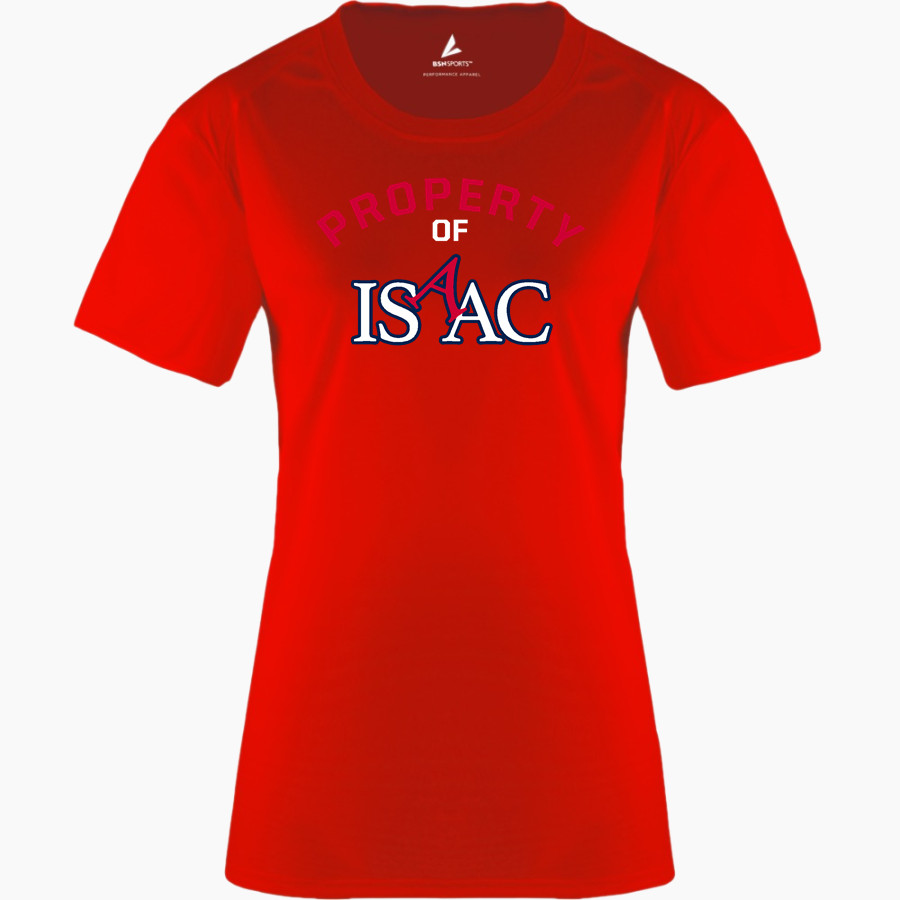 ISAAC Dragons BSN SPORTS Women's Phenom Short Sleeve T-Shirt