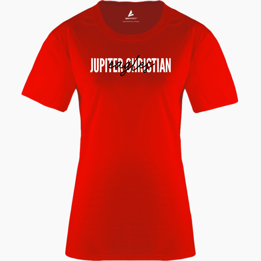 Jupiter Christian Eagles BSN SPORTS Women's Phenom Short Sleeve T-Shirt