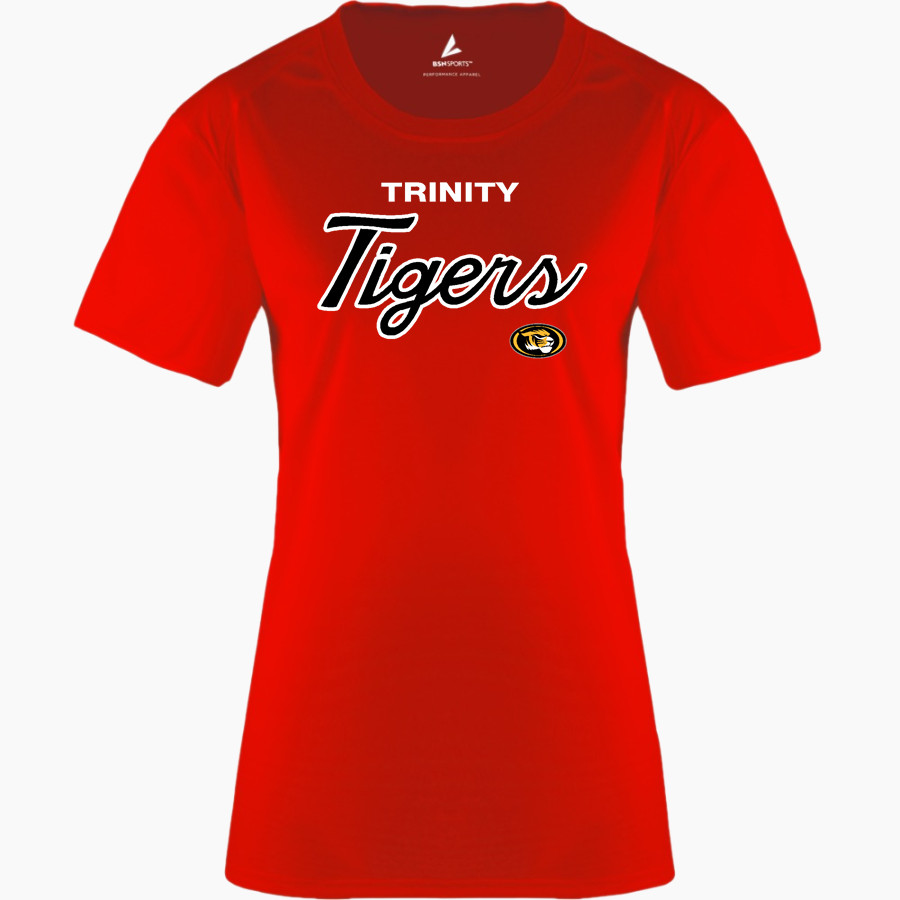 Trinity Tigers <span class="pdp-name-mascot">Trinity College of Florida Tigers</span> BSN SPORTS Women's Phenom Short Sleeve T-Shirt