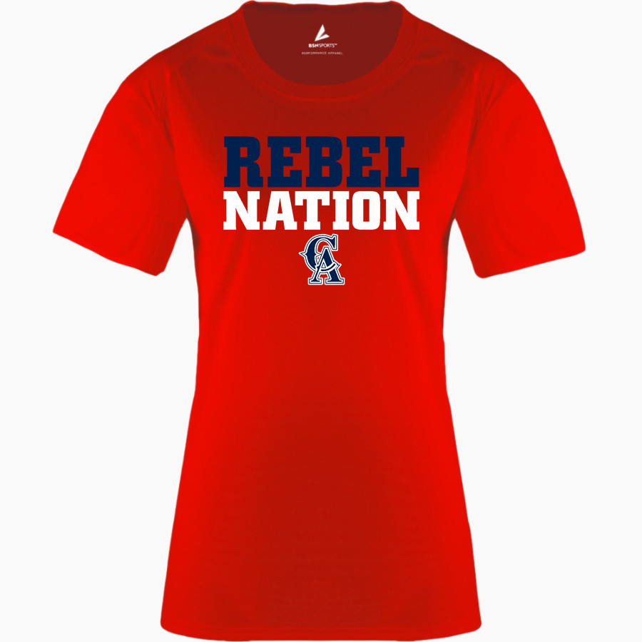 Carroll Rebels BSN SPORTS Women's Phenom Short Sleeve T-Shirt