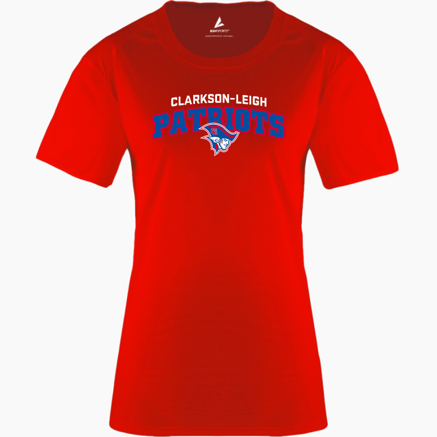 Clarkson-Leigh Patriots BSN SPORTS Women's Phenom Short Sleeve T-Shirt