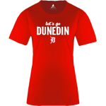 Dunedin Falcons <span class="pdp-name-mascot">Dunedin High School Falcons</span> BSN SPORTS Women's Phenom Short Sleeve T-Shirt Front Thumbnail