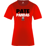 Pate Pandas <span class="pdp-name-mascot">Pate Elementary School Pandas</span> BSN SPORTS Women's Phenom Short Sleeve T-Shirt Front Thumbnail