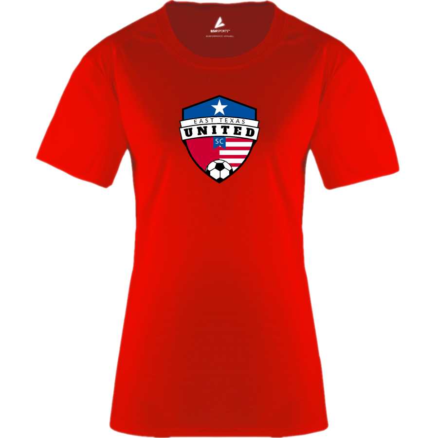 East Texas United Soccer Club Fan Store <span class="pdp-name-mascot">East Texas United Soccer Club Fan Store</span> BSN SPORTS Women's Phenom Short Sleeve T-Shirt