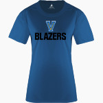 Valley View Blazers BSN SPORTS Women's Phenom Short Sleeve T-Shirt Front Thumbnail