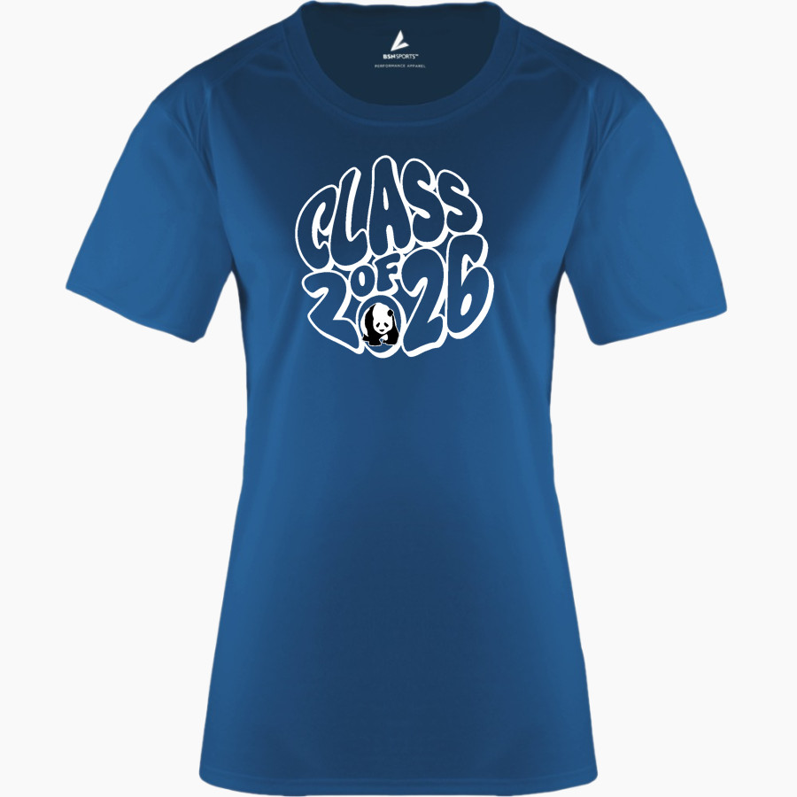 Porter Pandas official sideline store <span class="pdp-name-mascot">Porter Elementary School Pandas</span> BSN SPORTS Women's Phenom Short Sleeve T-Shirt