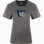 Breck Mustangs BSN SPORTS Women's Phenom Short Sleeve T-Shirt Front Thumbnail