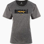 RIVERDALE HIGH SCHOOL RAMS <span class="pdp-name-mascot">RIVERDALE RAMS</span> BSN SPORTS Women's Phenom Short Sleeve T-Shirt Front Thumbnail