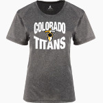 Colorado Titans The Official Online Store BSN SPORTS Women's Phenom Short Sleeve T-Shirt Front Thumbnail