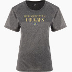 Alexander Central Cougars <span class="pdp-name-mascot">Alexander Central Cougars</span> BSN SPORTS Women's Phenom Short Sleeve T-Shirt Front Thumbnail