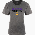 Ballston Spa Scotties The Official Online Store BSN SPORTS Women's Phenom Short Sleeve T-Shirt Front Thumbnail