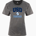 University of San Diego Toreros <span class="pdp-name-mascot">USD Toreros</span> BSN SPORTS Women's Phenom Short Sleeve T-Shirt Front Thumbnail