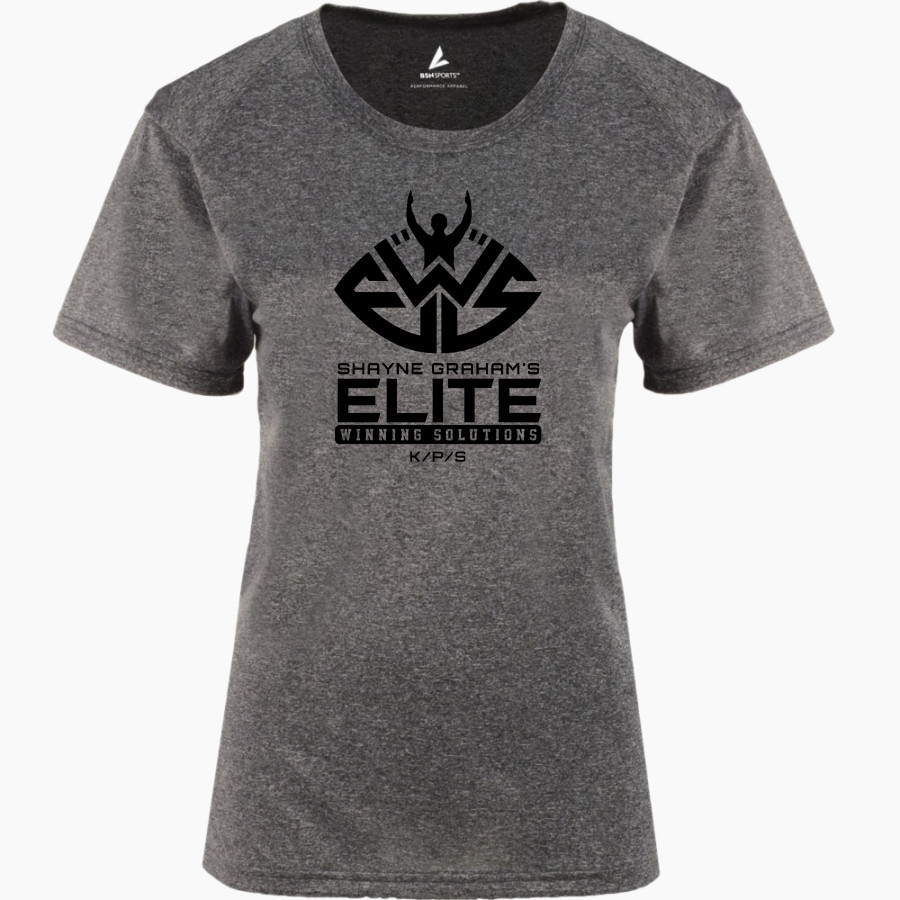 SHAYNE GRAHAM'S ELITE WINNING SOLUTIONS <span class="pdp-name-mascot">SHAYNE GRAHAM'S ELITE WINNING SOLUTIONS</span> BSN SPORTS Women's Phenom Short Sleeve T-Shirt