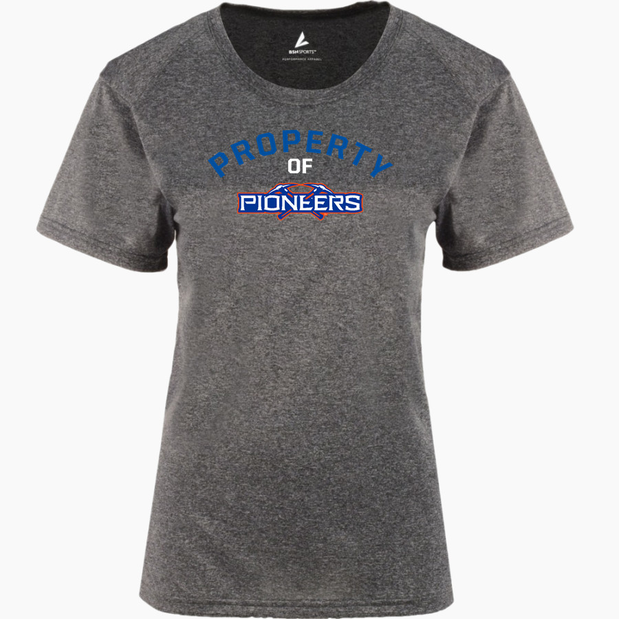 UW-Platteville PIONEERS ONLINE STORE <span class="pdp-name-mascot">UW-Platteville Pioneers</span> BSN SPORTS Women's Phenom Short Sleeve T-Shirt