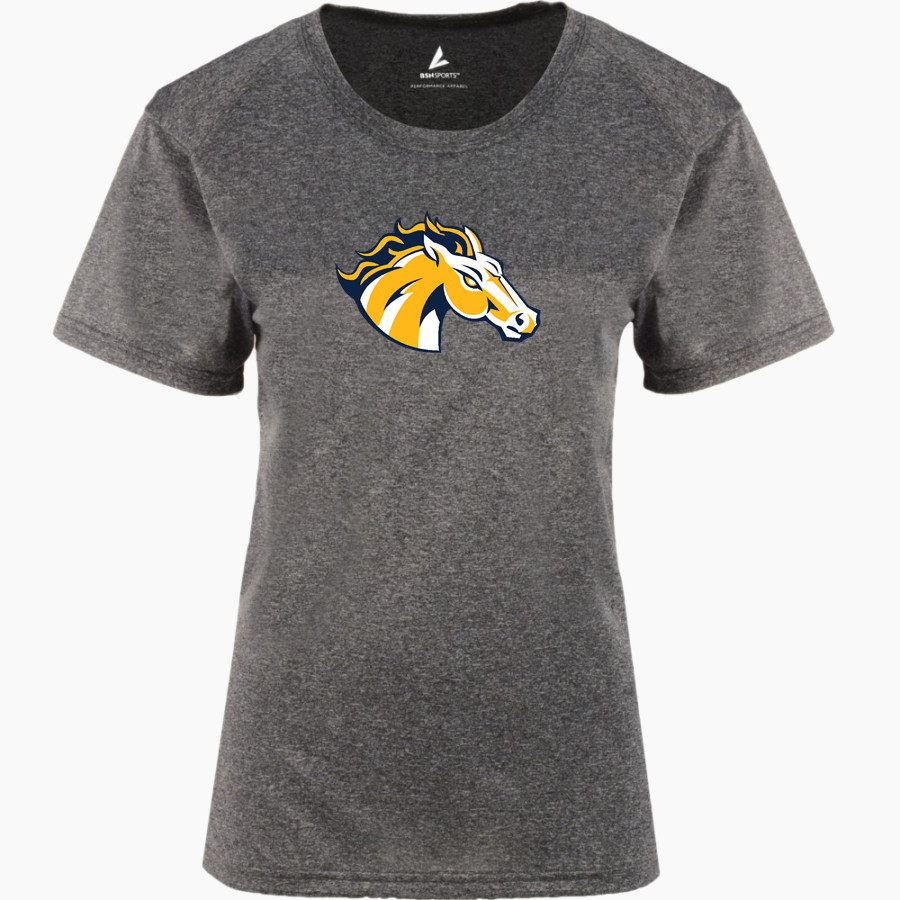 Breck Mustangs <span class="pdp-name-mascot">Breck School Mustangs</span> BSN SPORTS Women's Phenom Short Sleeve T-Shirt