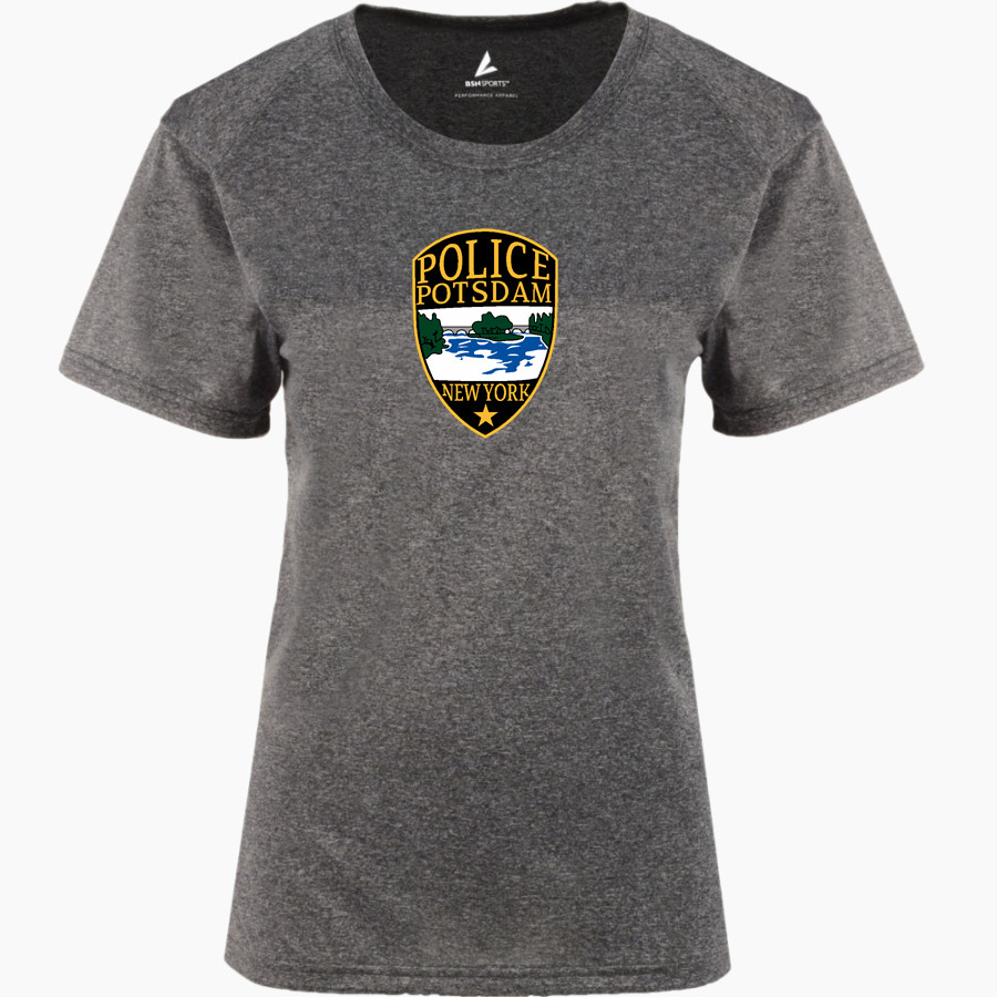 Potsdam Police Deptartment Police <span class="pdp-name-mascot">Potsdam Police Deptartment Police</span> BSN SPORTS Women's Phenom Short Sleeve T-Shirt
