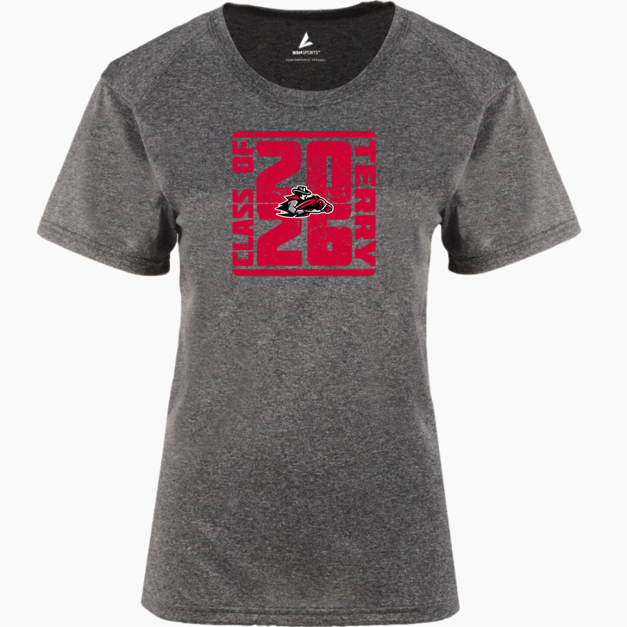 TERRY HIGH SCHOOL RANGERS <span class="pdp-name-mascot">TERRY RANGERS</span> BSN SPORTS Women's Phenom Short Sleeve T-Shirt