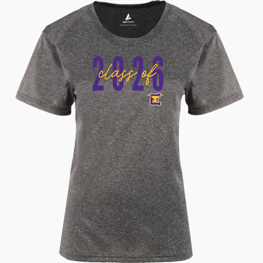 EARLY HIGH SCHOOL LONGHORNS BSN SPORTS Women's Phenom Short Sleeve T-Shirt