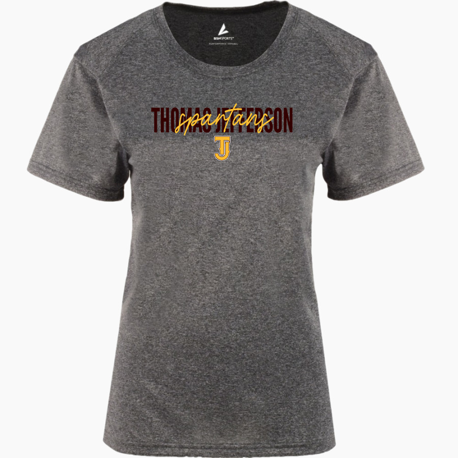 THOMAS JEFFERSON HIGH SCHOOL SPARTANS <span class="pdp-name-mascot">THOMAS JEFFERSON SPARTANS</span> BSN SPORTS Women's Phenom Short Sleeve T-Shirt