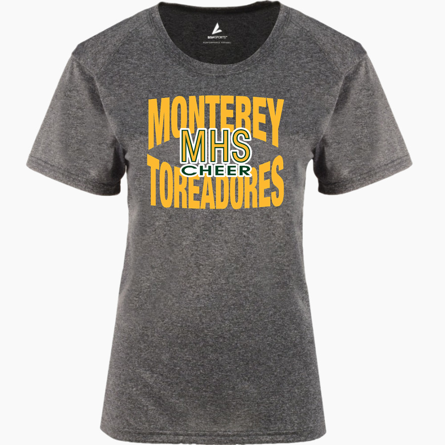 Monterey Toreadores <span class="pdp-name-mascot">Monterey Toreadores</span> BSN SPORTS Women's Phenom Short Sleeve T-Shirt