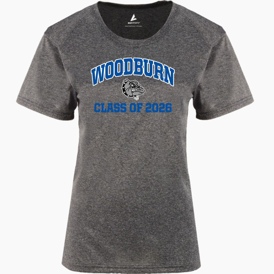 Woodburn Bulldogs <span class="pdp-name-mascot">Woodburn Bulldogs</span> BSN SPORTS Women's Phenom Short Sleeve T-Shirt