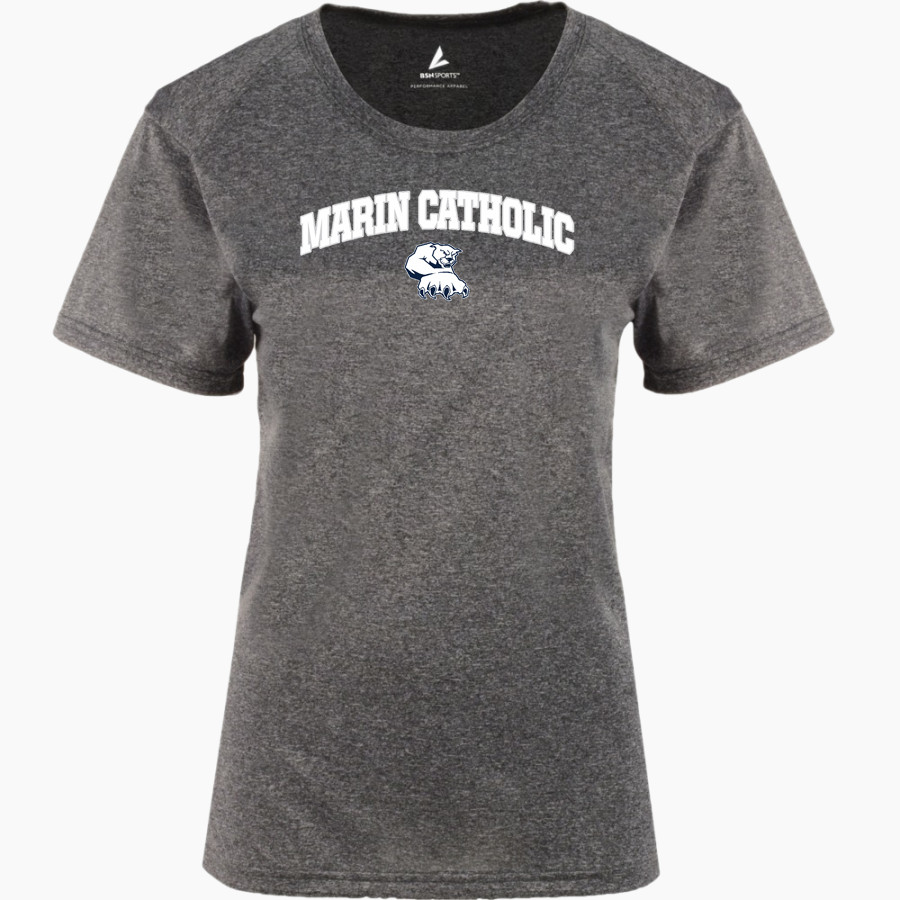 Marin Catholic Wildcats <span class="pdp-name-mascot">Marin Catholic Wildcats</span> BSN SPORTS Women's Phenom Short Sleeve T-Shirt