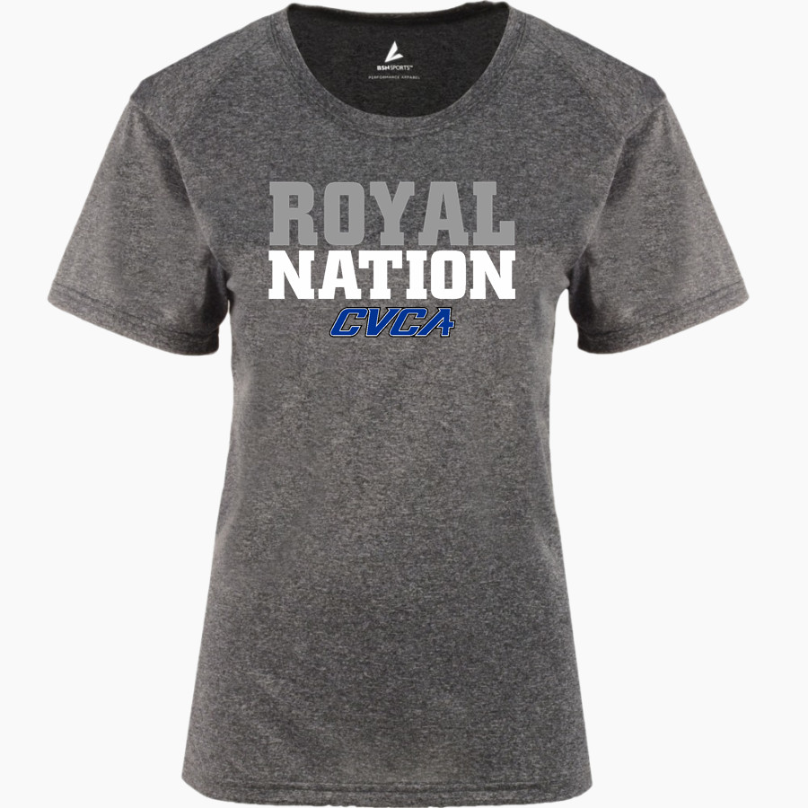 CVCA Royals The Online Store <span class="pdp-name-mascot">CVCA Royals</span> BSN SPORTS Women's Phenom Short Sleeve T-Shirt