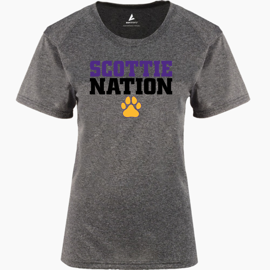 Ballston Spa Scotties The Official Online Store BSN SPORTS Women's Phenom Short Sleeve T-Shirt