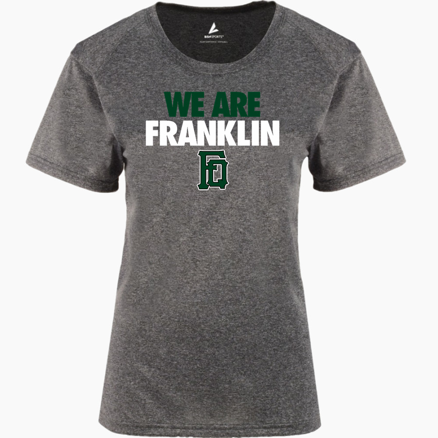 Franklin Quakers <span class="pdp-name-mascot">Franklin Quakers</span> BSN SPORTS Women's Phenom Short Sleeve T-Shirt