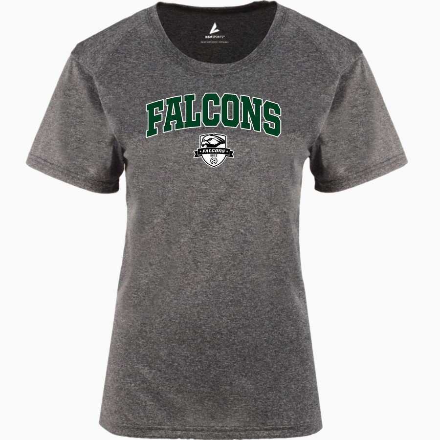 Rush Henrietta Falcons Soccer Club BSN SPORTS Women's Phenom Short Sleeve T-Shirt