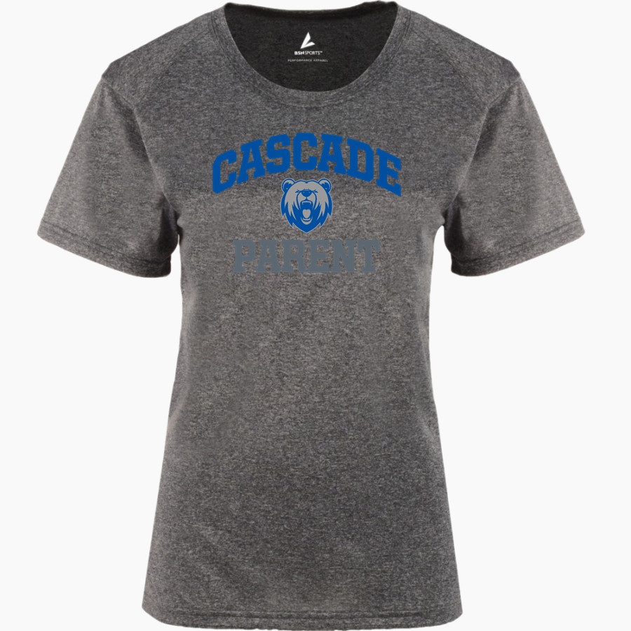 Cascade Kodiaks BSN SPORTS Women's Phenom Short Sleeve T-Shirt