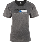 OKAW VALLEY HIGH SCHOOL TIMBERWOLVES <span class="pdp-name-mascot">OKAW VALLEY TIMBERWOLVES</span> BSN SPORTS Women's Phenom Short Sleeve T-Shirt Front Thumbnail
