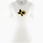CRANDALL HIGH SCHOOL PIRATES BSN SPORTS Women's Phenom Short Sleeve T-Shirt Front Thumbnail